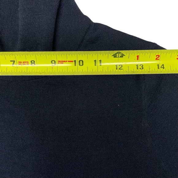 Napapijri Navy Blue Turtleneck Long Sleeve Size XS - Picture 8 of 12